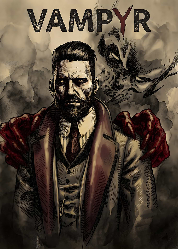 Vampyr Game Poster