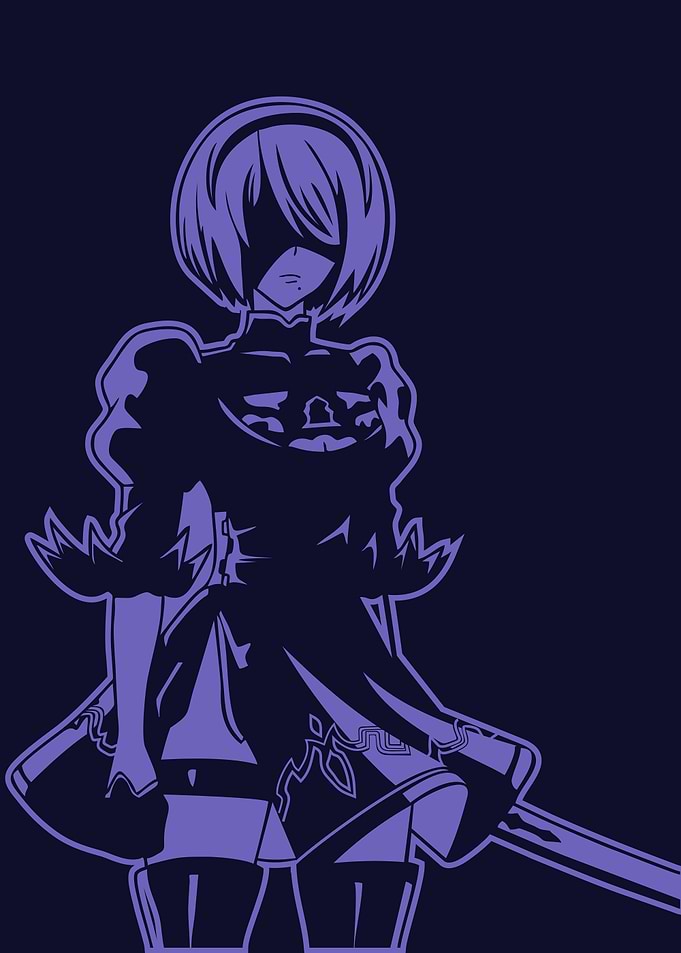2B from Nier: Automata