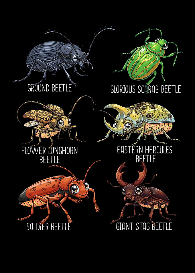 Beetle Species Insects Lover Kids Biology Ground Beetle