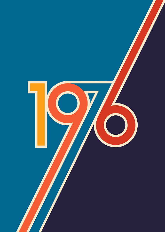 Retro 1976 Graphic Design