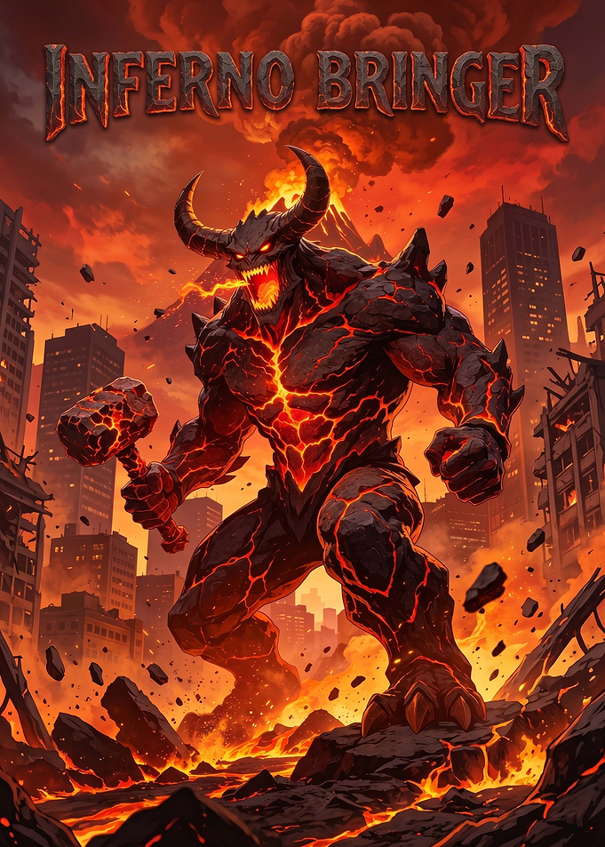 Inferno Bringer Demon in City