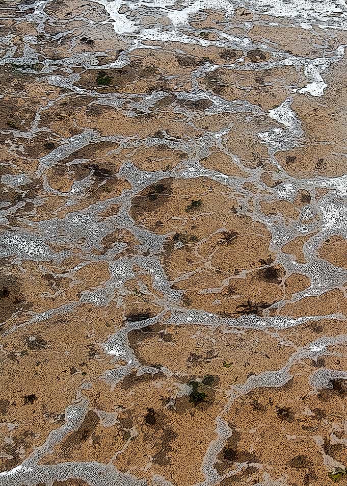 Foamy Water Surface