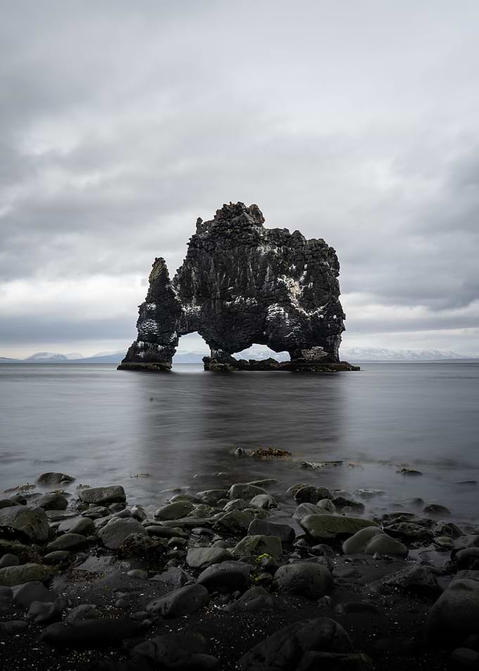 Hvitserkur Rock Formation in Iceland