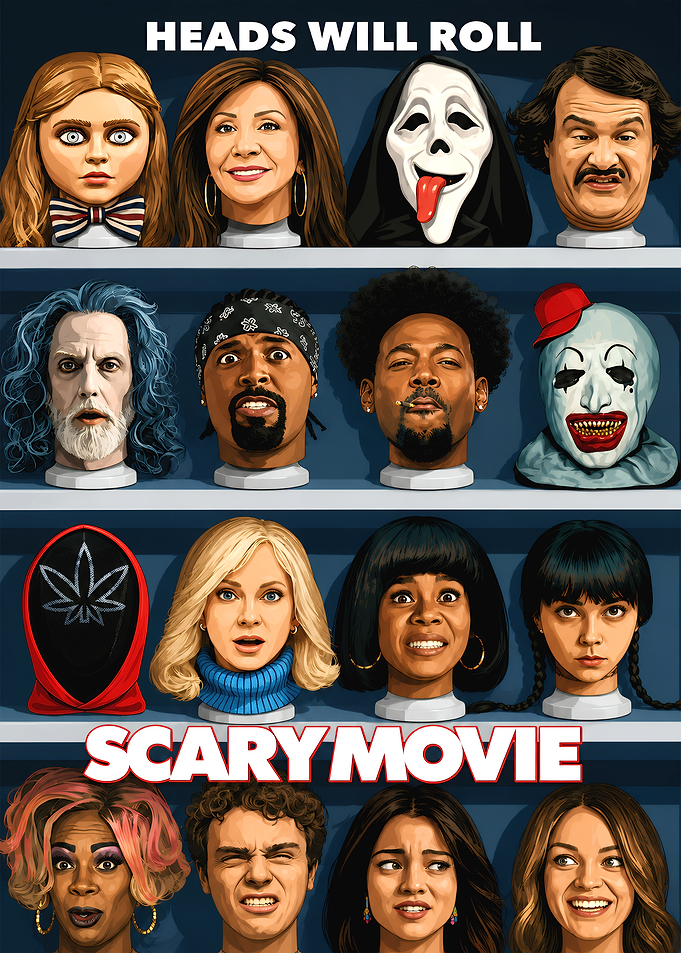 Scary Movie Heads Will Roll Poster