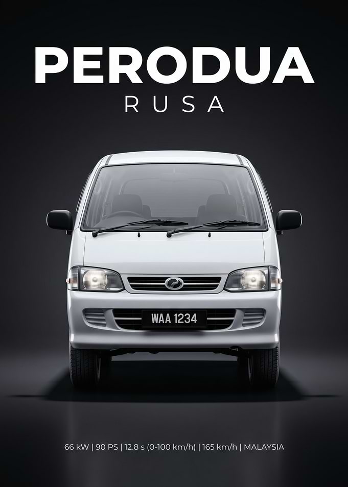 Perodua Rusa Van
