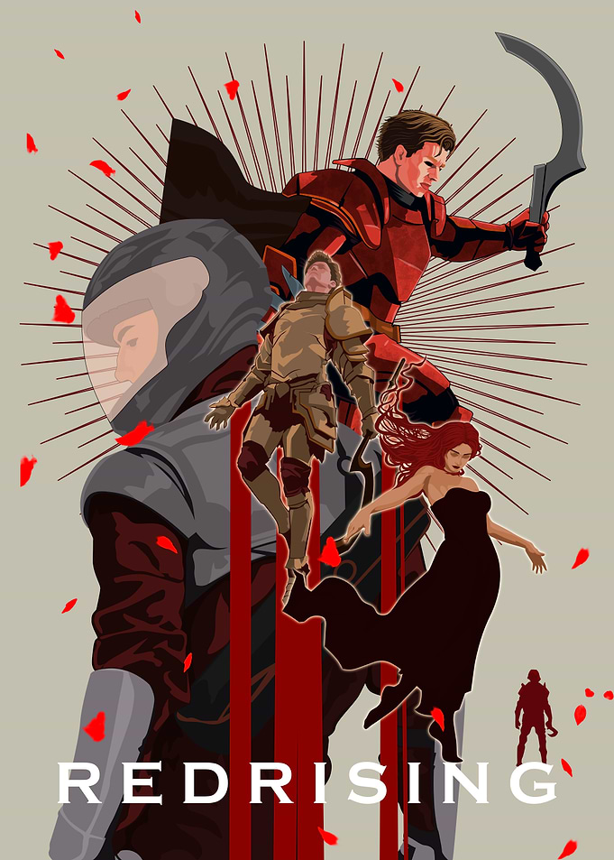 Red Rising Book Cover Art