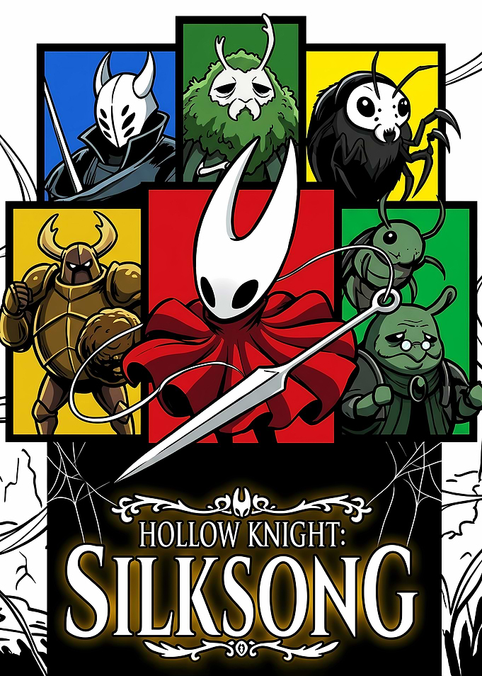 Hollow Knight Silksong Characters