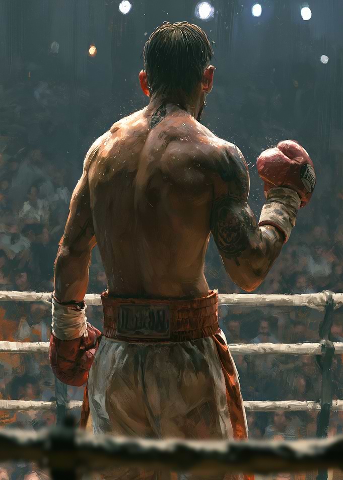 Boxer in the Ring