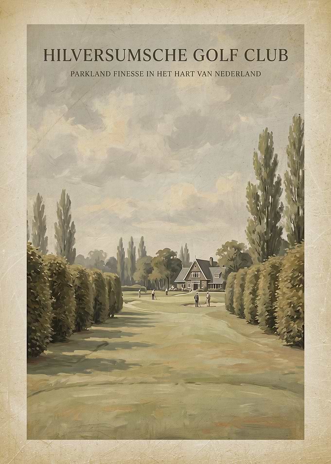 Hilversumsche Golf Club Painting