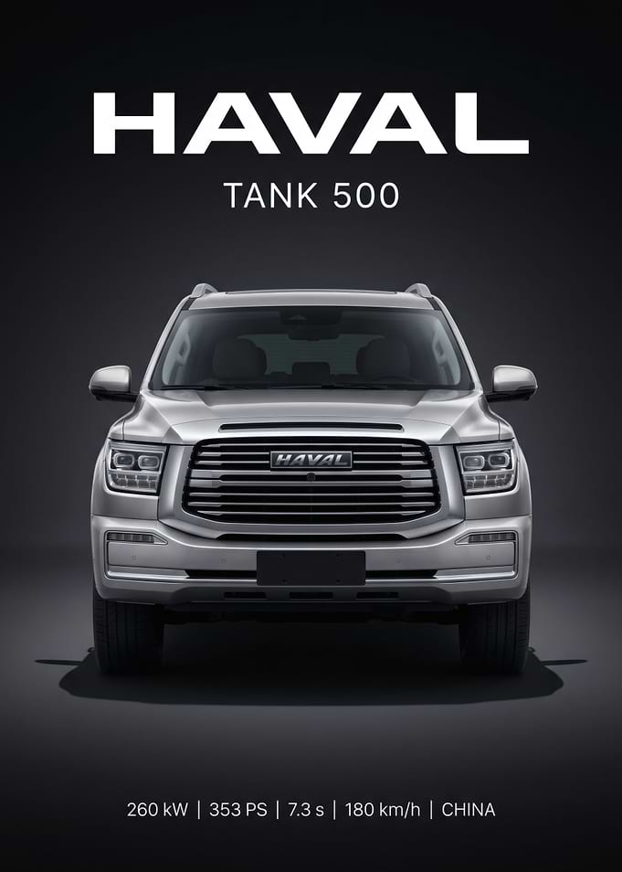Haval Tank 500 Front View