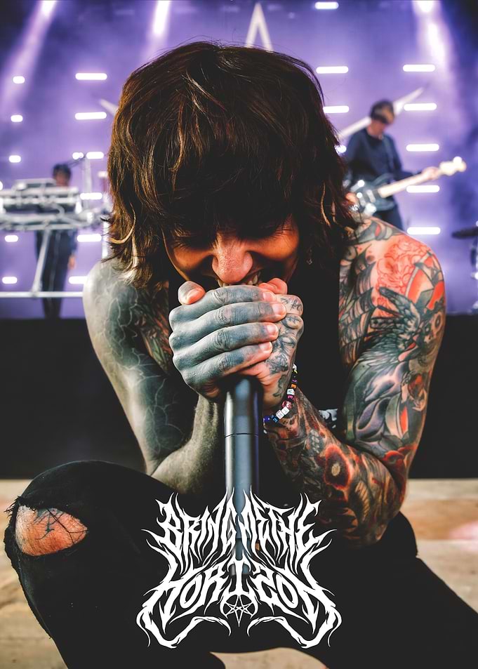 Bring Me The Horizon Singer on Stage