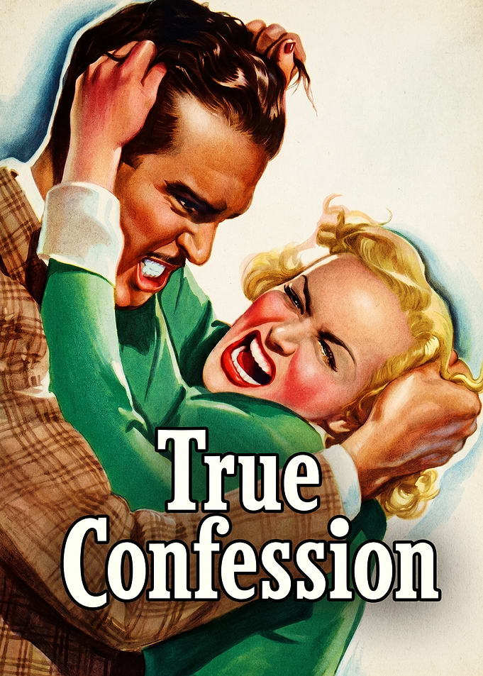 True Confession Vintage Poster
