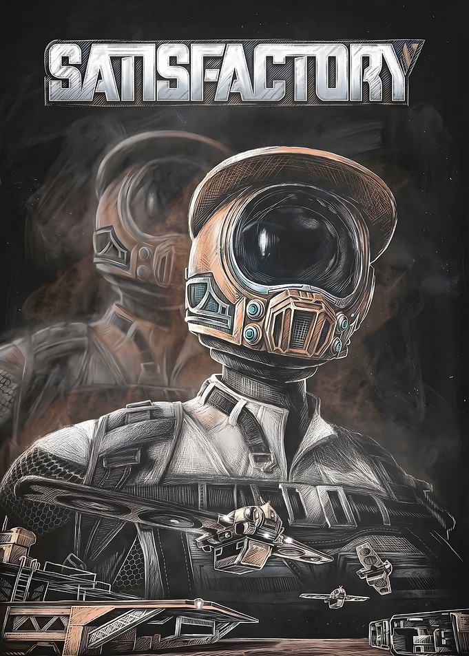 Satisfactory Game Poster