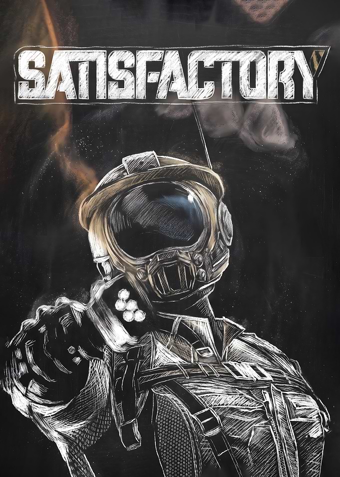 Satisfactory Game Poster