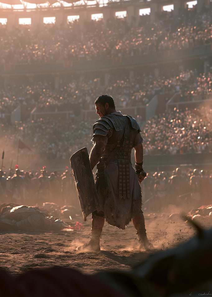 Gladiator in Arena