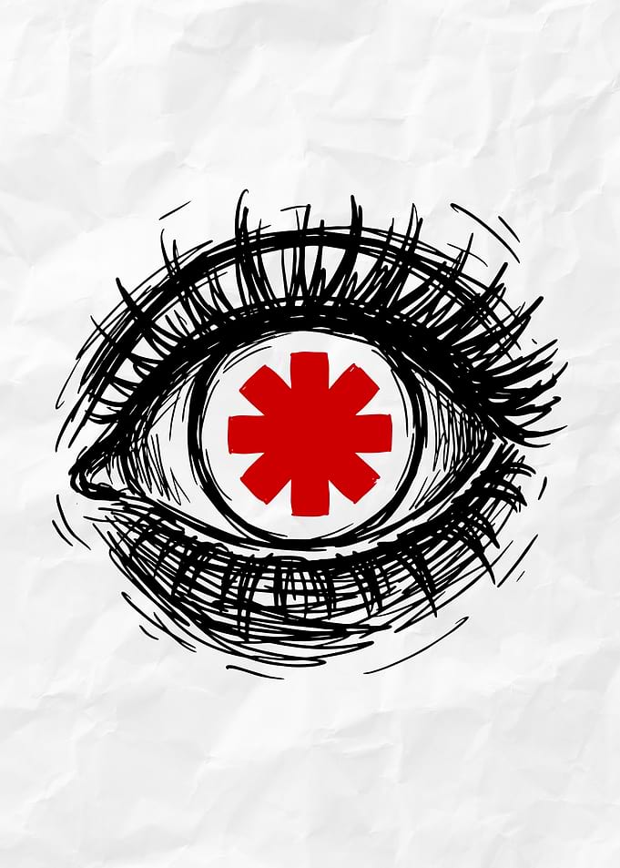 Red Hot Chili Peppers Eye Logo