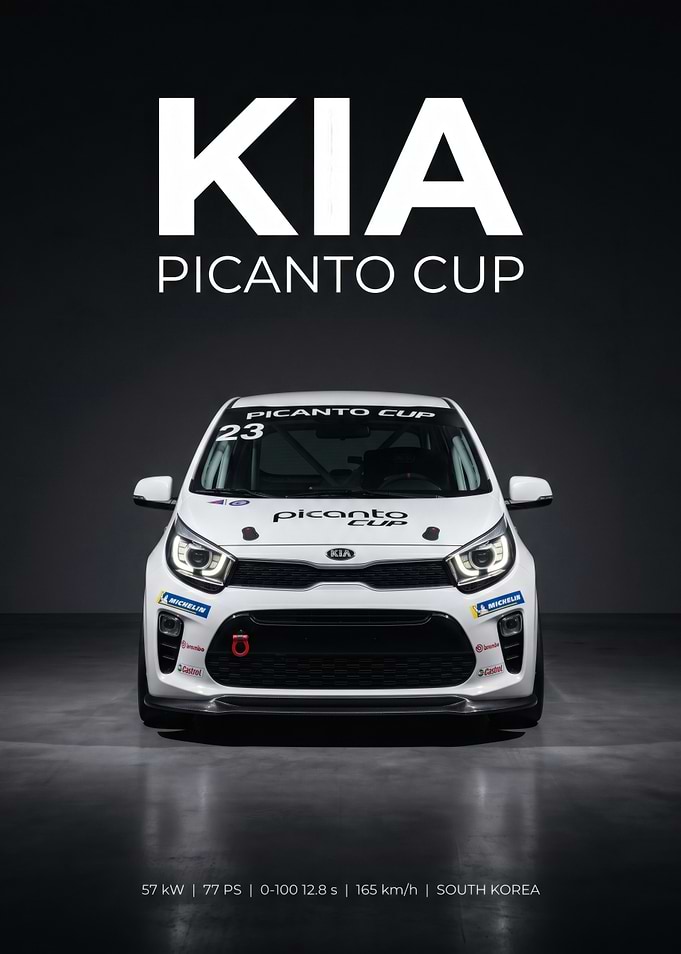 Kia Picanto Cup Racing Car