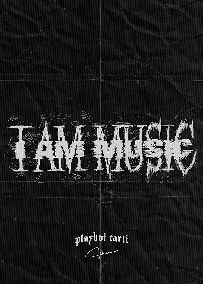 Playboi Carti I Am Music Poster