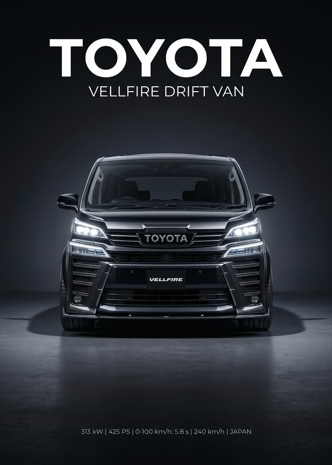 Toyota Vellfire Drift Van