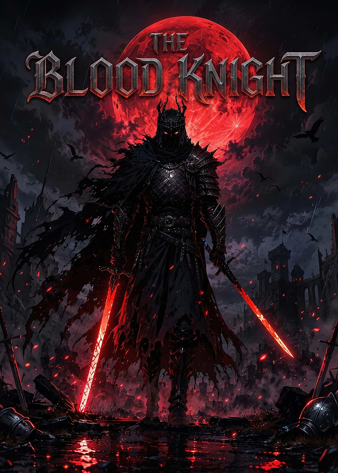 The Blood Knight Fantasy Art