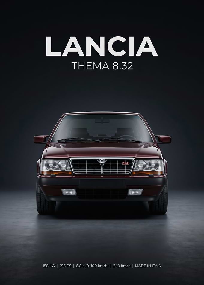 Lancia Thema 8.32 Front View