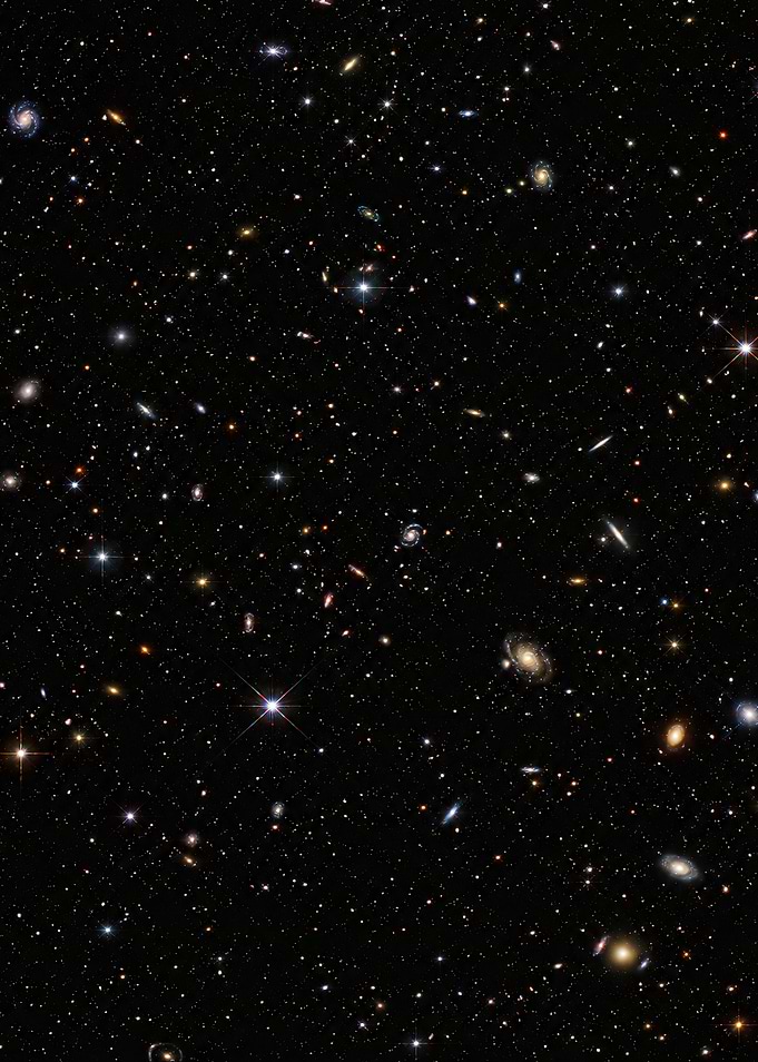 Deep Space Galaxy Collage