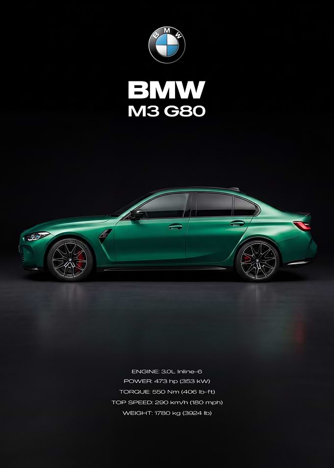 BMW M3 G80 Car