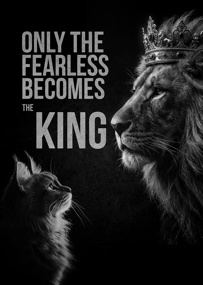 Lion King Motivational Poster