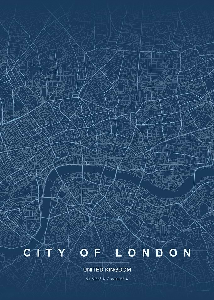 City of London Map