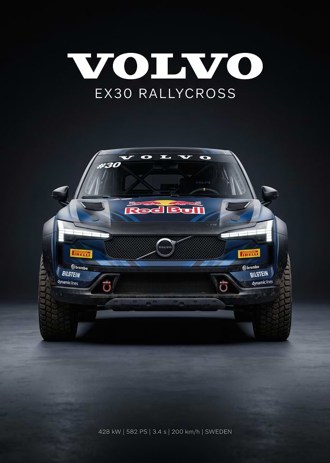 Volvo EX30 Rallycross Car