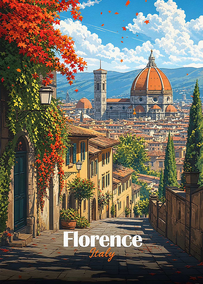 Florence Italy Street View