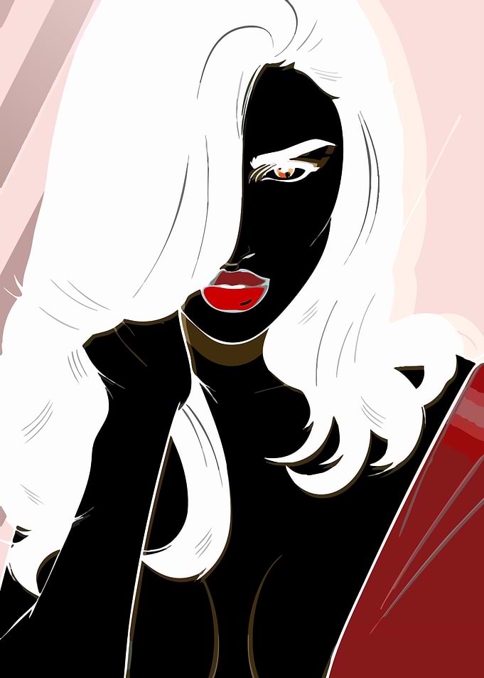 Stylized Portrait of a Woman