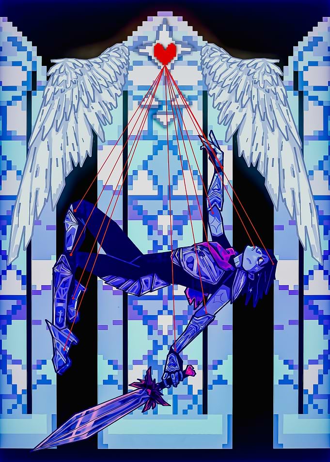 Puppet Kris with Sword and Wings