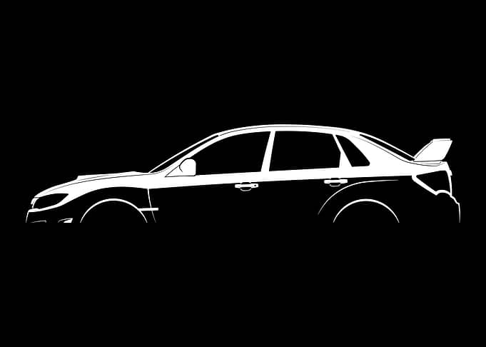 Impreza WRX STI (2008) Silhouette