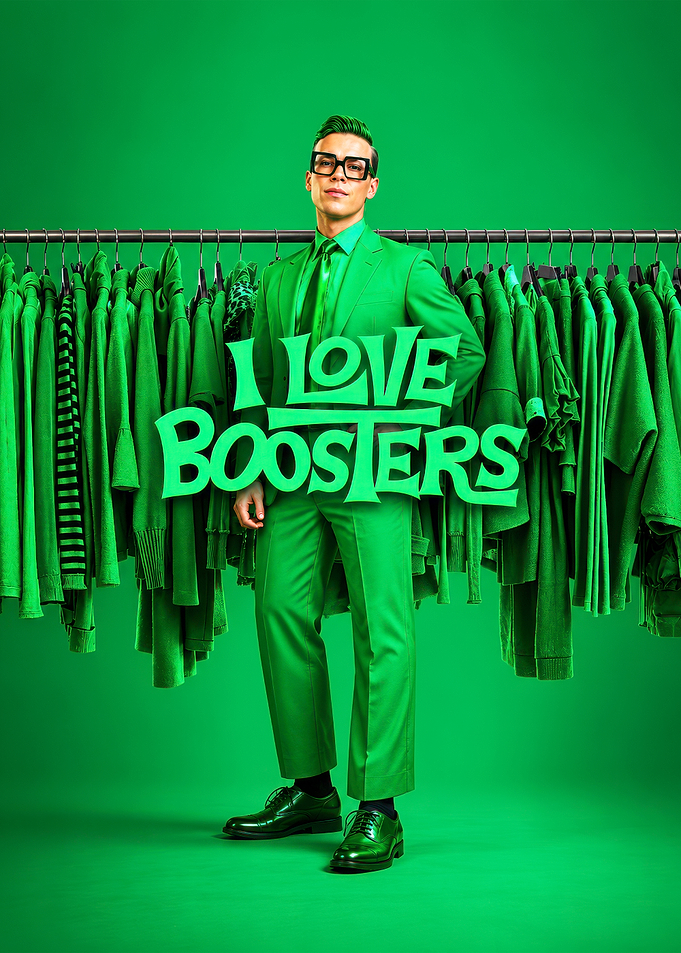 I LOVE BOOSTERS Movie Poster