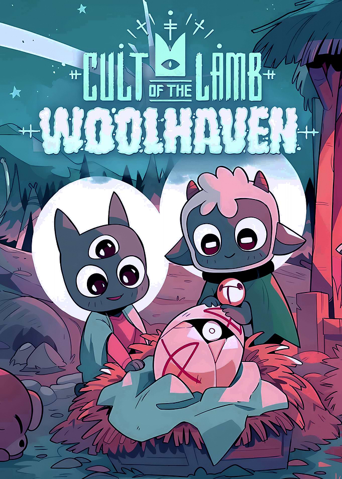 Cult of the Lamb Woolhaven Poster