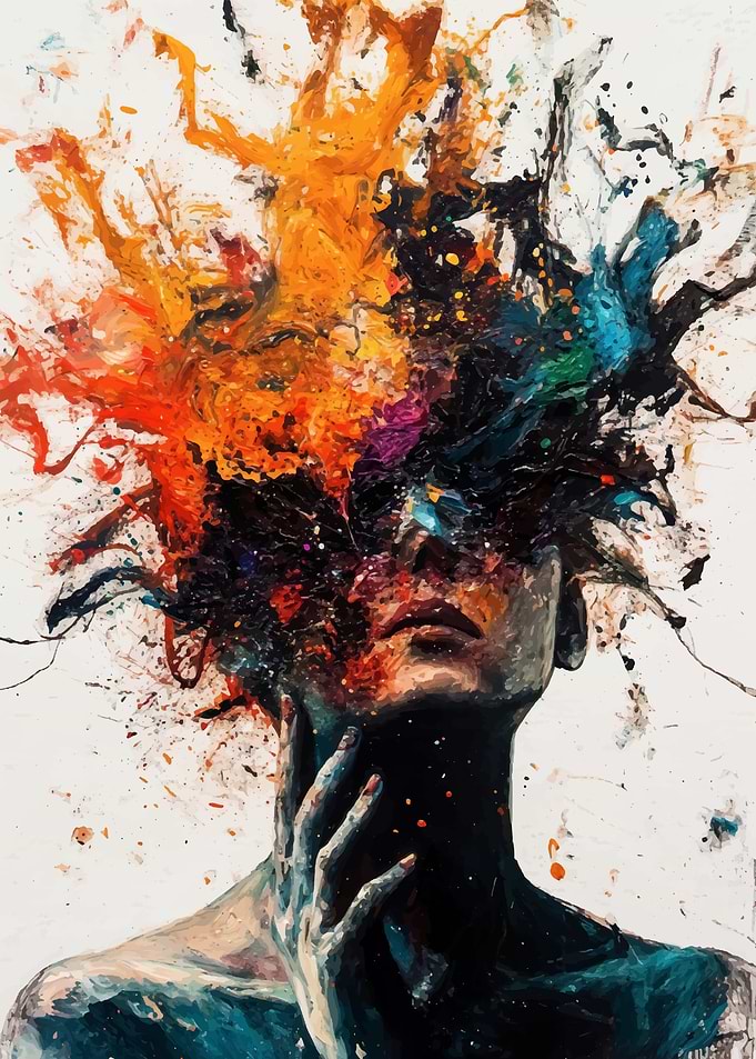 Abstract Portrait of a Woman