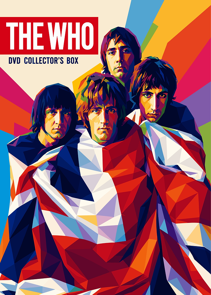 The Who DVD Collector's Box Pop Art