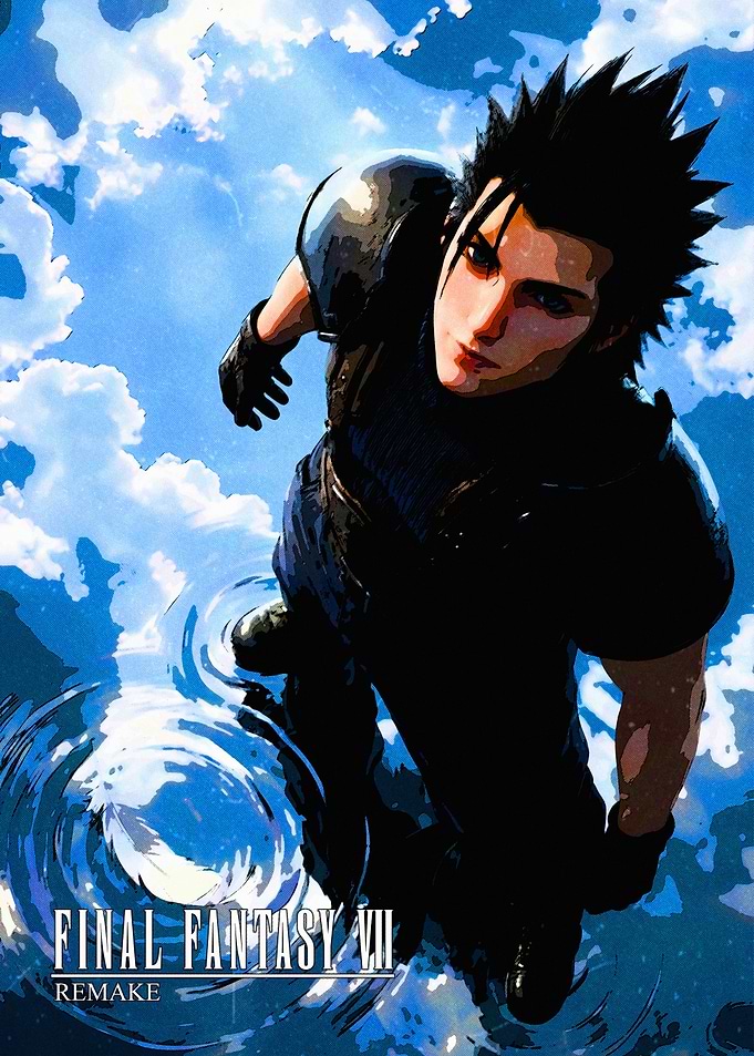 Final Fantasy VII Remake Poster