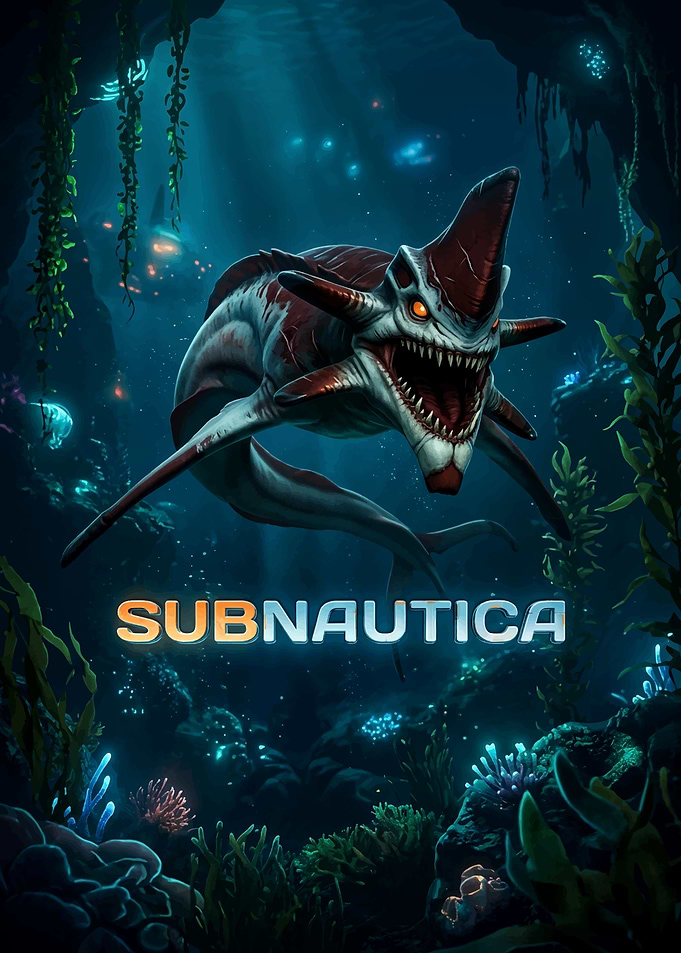 Subnautica Game Cover Art