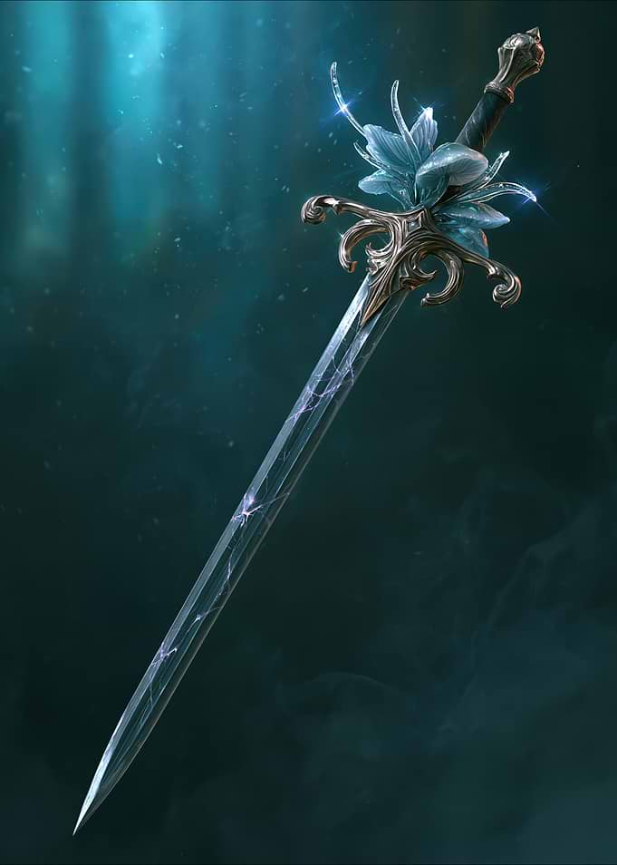 Enchanted Floral Sword