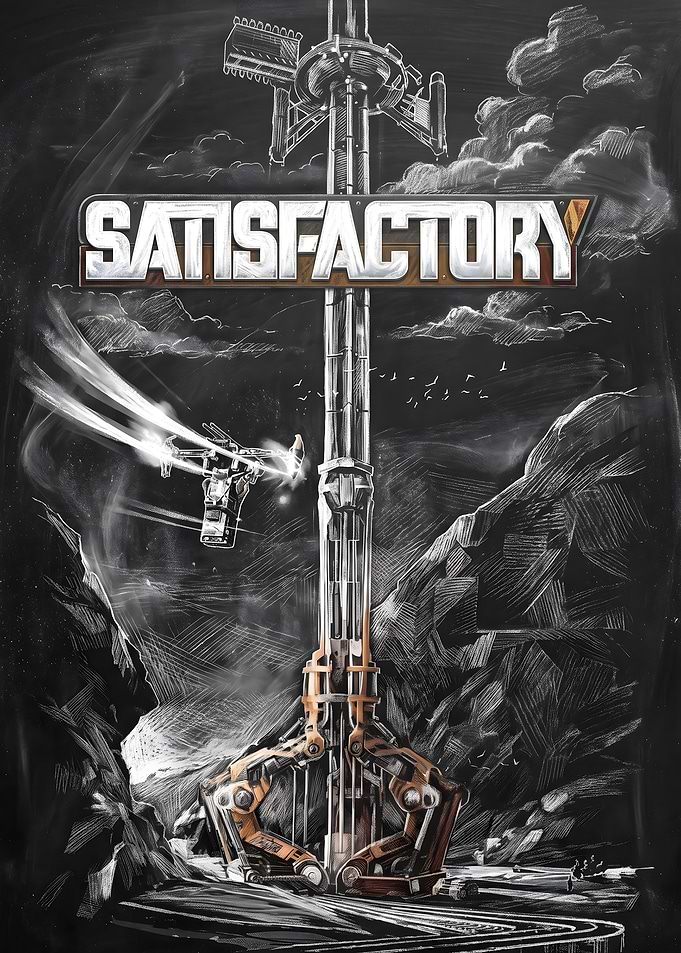 Satisfactory Game Art
