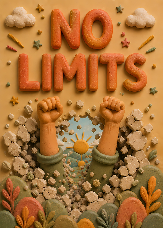 No Limits Claymation Art