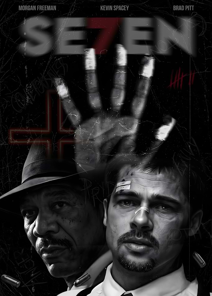 Se7en Movie Poster