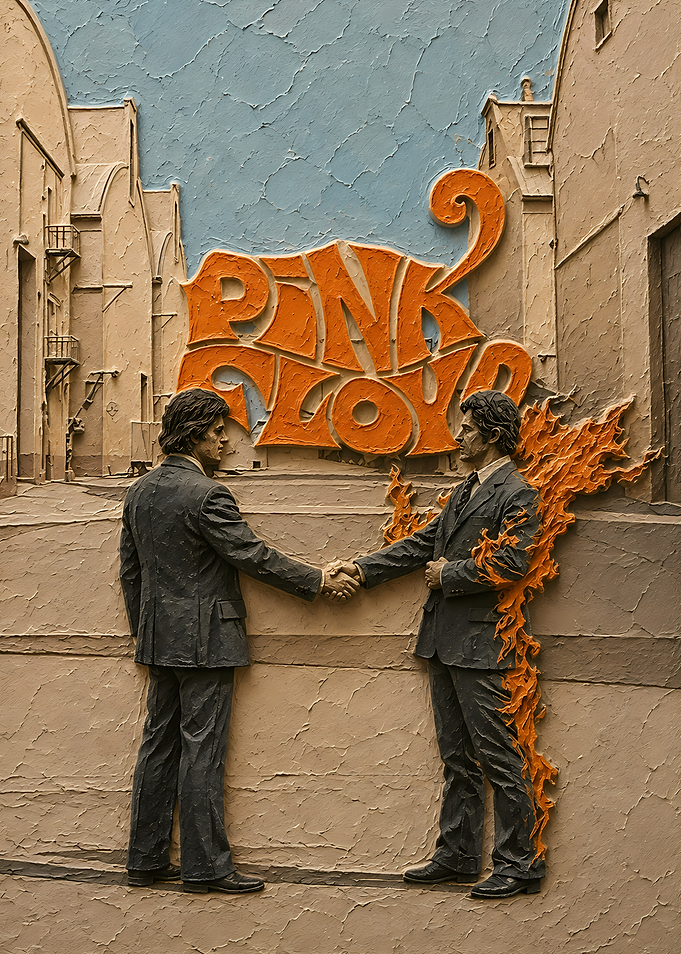 Pink Floyd Wish You Were Here Album Art