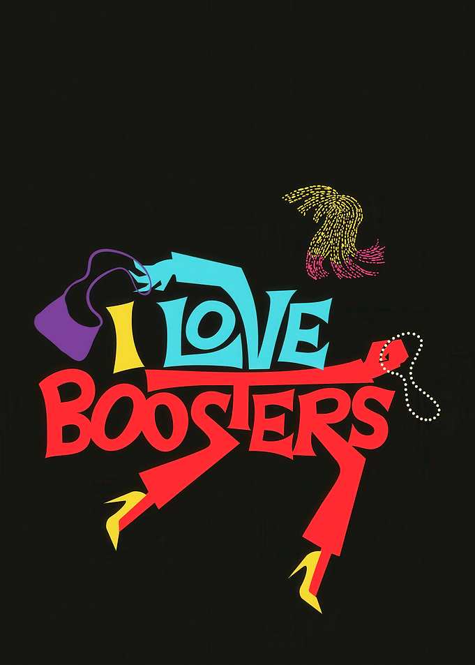 I Love Boosters Text Art