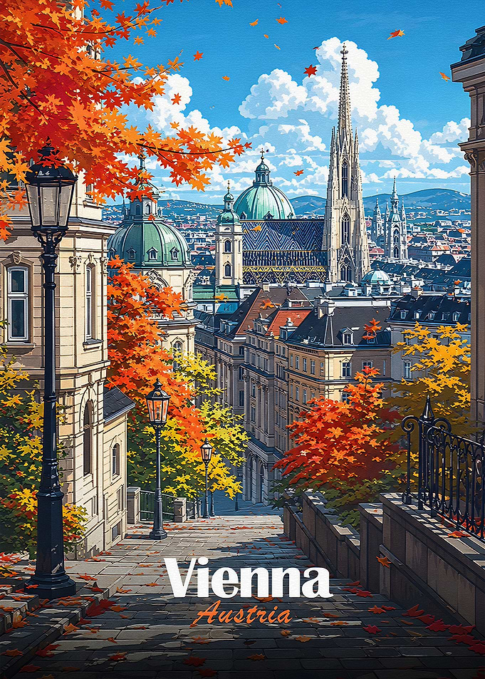 Vienna Autumn Cityscape