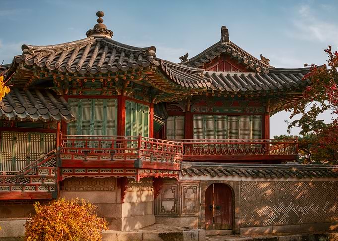 Changdeokgung Palace in Seoul, South Korea