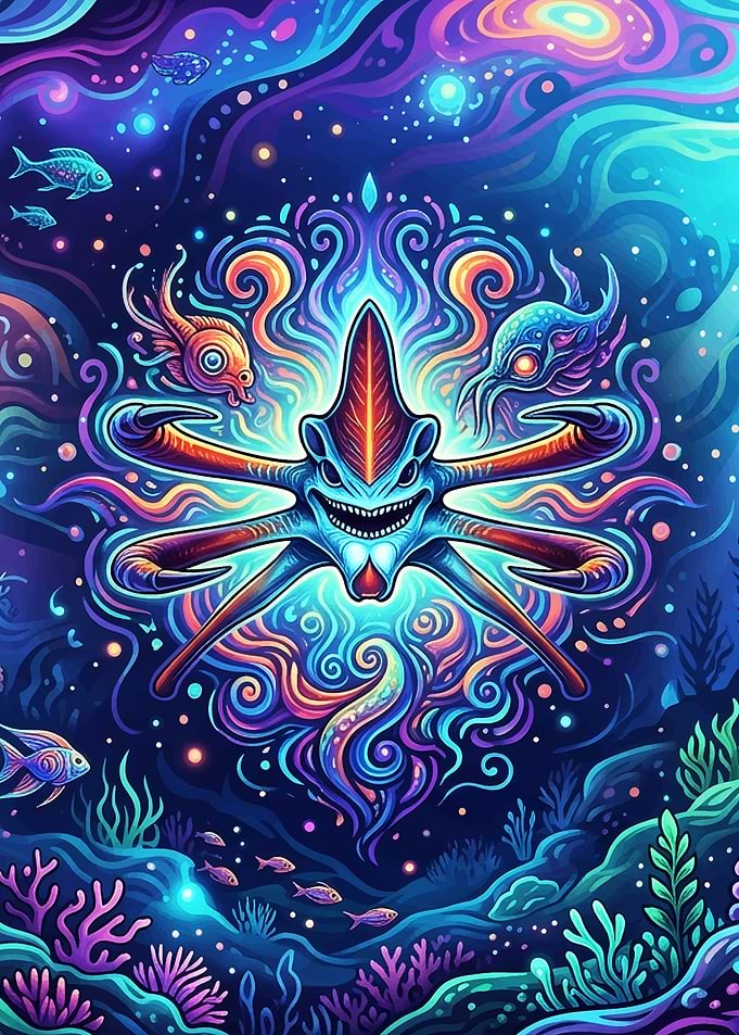 Psychedelic Subnautica
