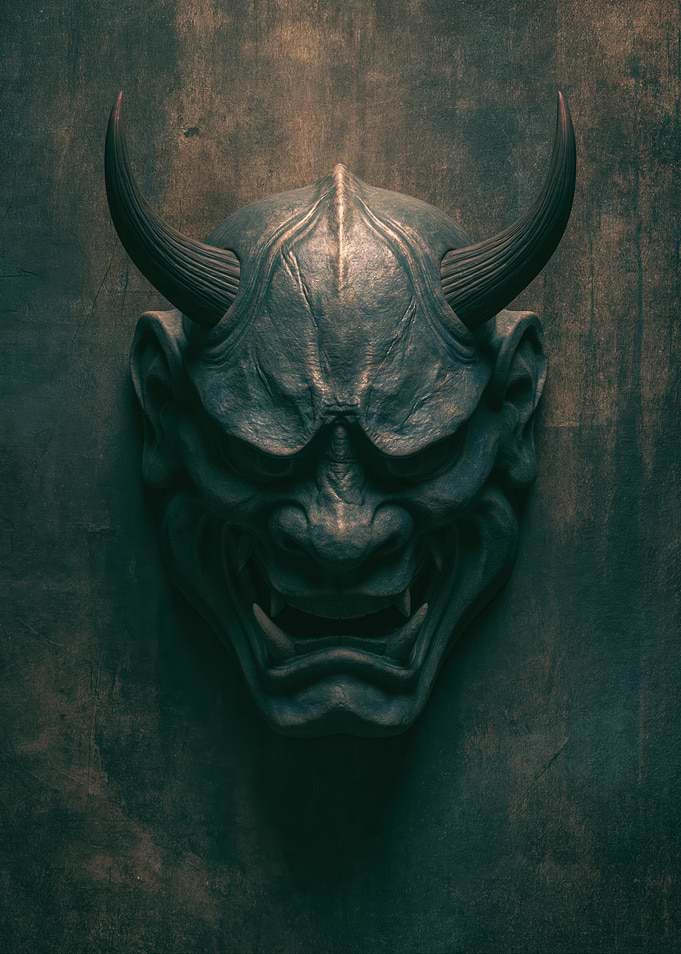 Demonic Oni Mask